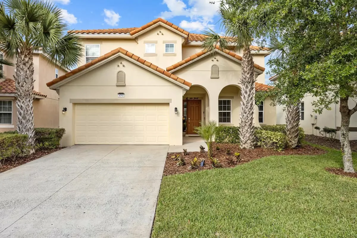 Disney Magical Escapes luxury villa exterior at Solterra Resort, Davenport FL