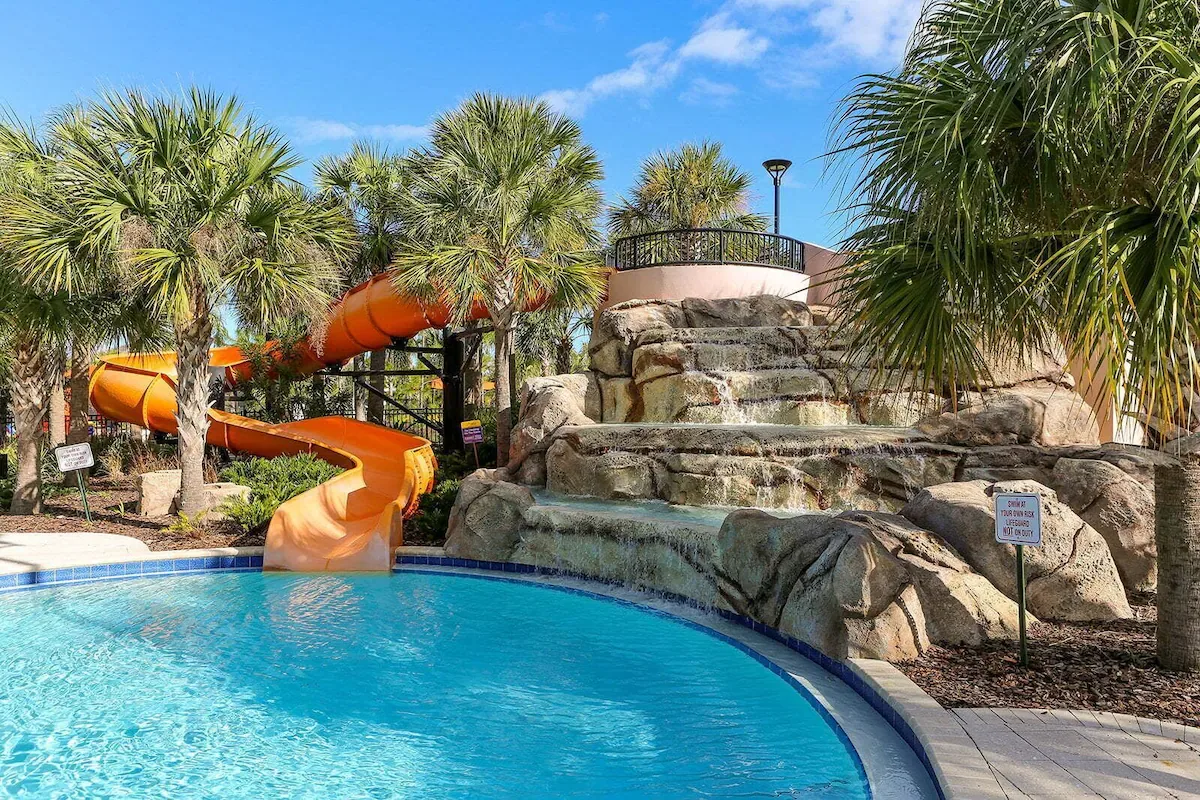 Resort waterslide